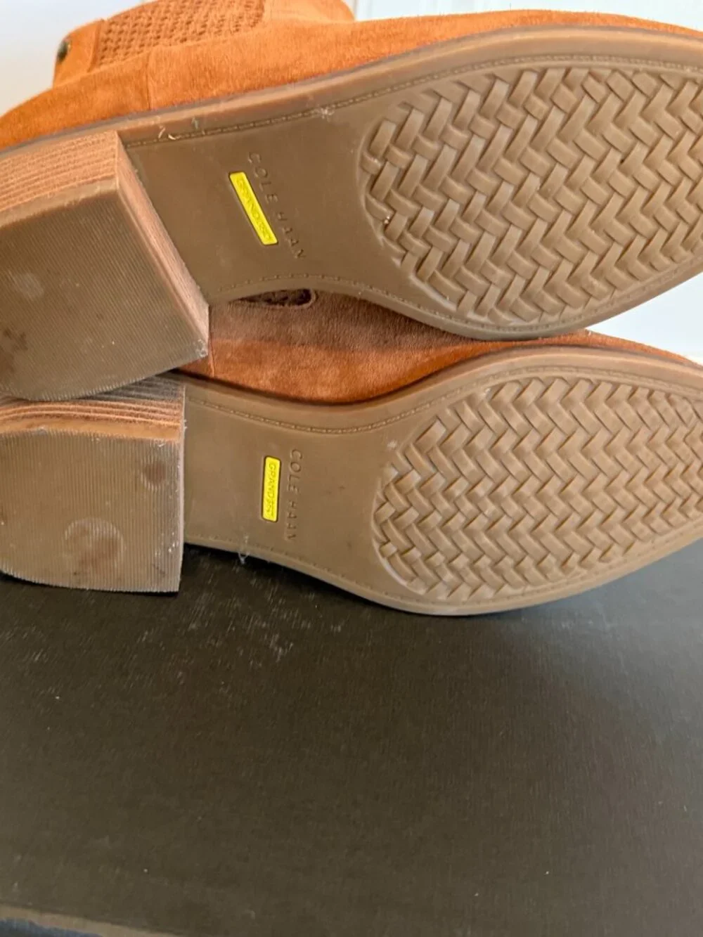 Cole Haan Suede Boots (Camel/Tan) - like new